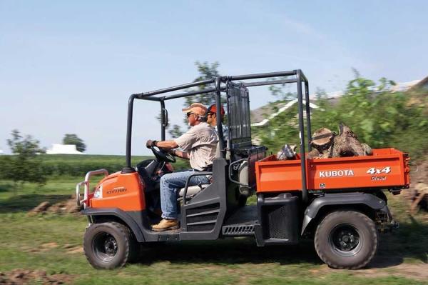 This RTV converts from 4-seater to best-in-class cargo volume.